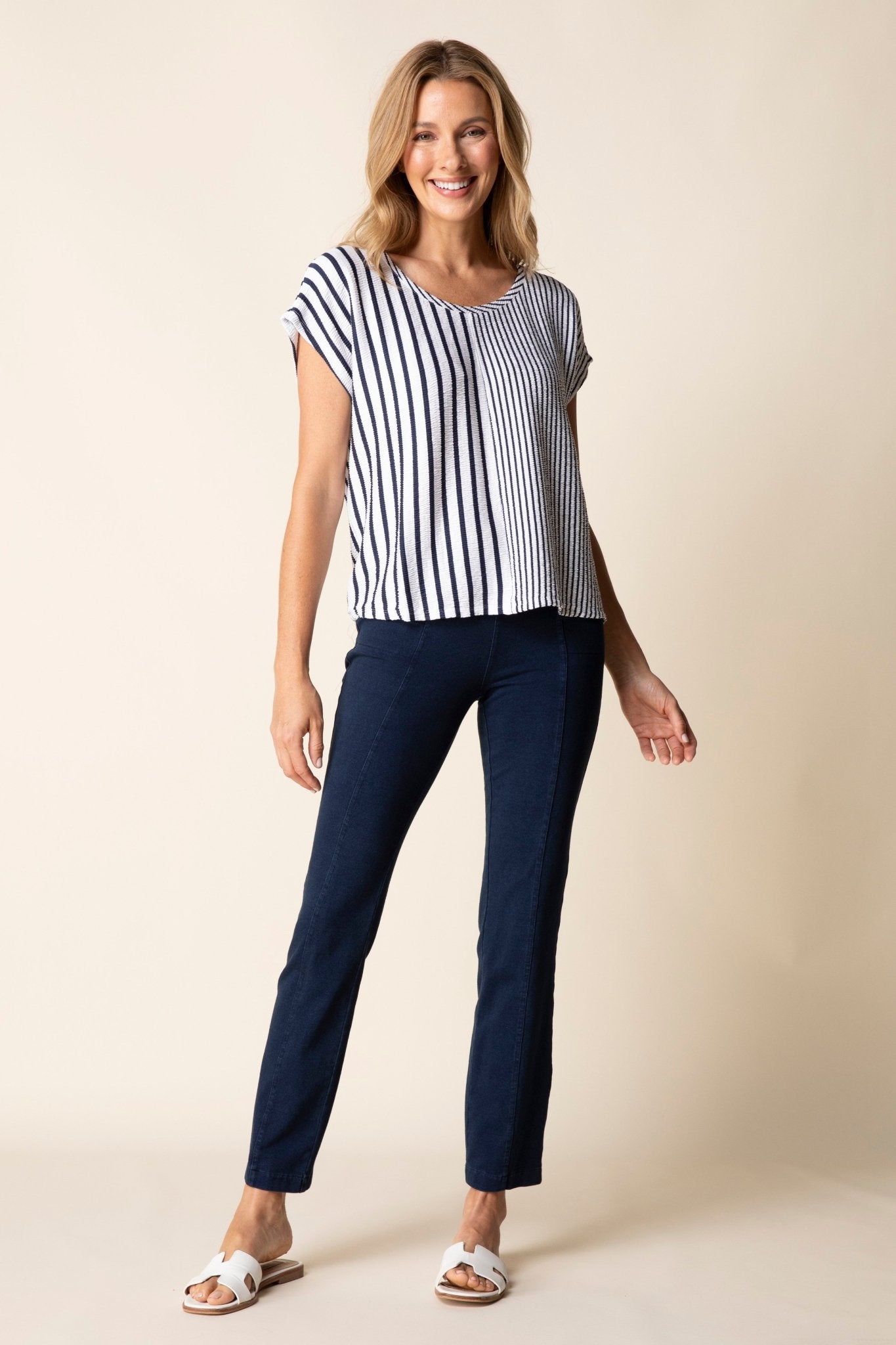 Earn Your Stripes Fine Line Tee - Habitat - 194451683711 - Sugar River Shoppe - 