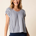 Earn Your Stripes Fine Line Tee - Habitat - 194451683711 - Sugar River Shoppe - 
