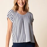 Earn Your Stripes Fine Line Tee - Habitat - 194451683711 - Sugar River Shoppe - 