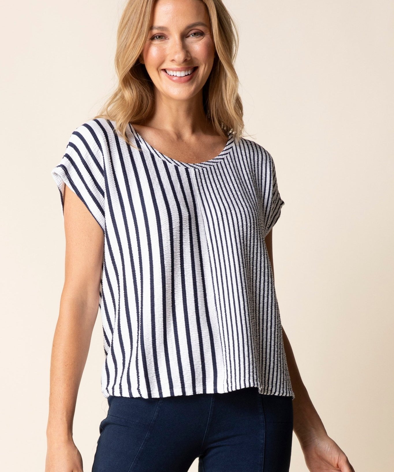 Earn Your Stripes Fine Line Tee - Habitat - 194451683711 - Sugar River Shoppe - 