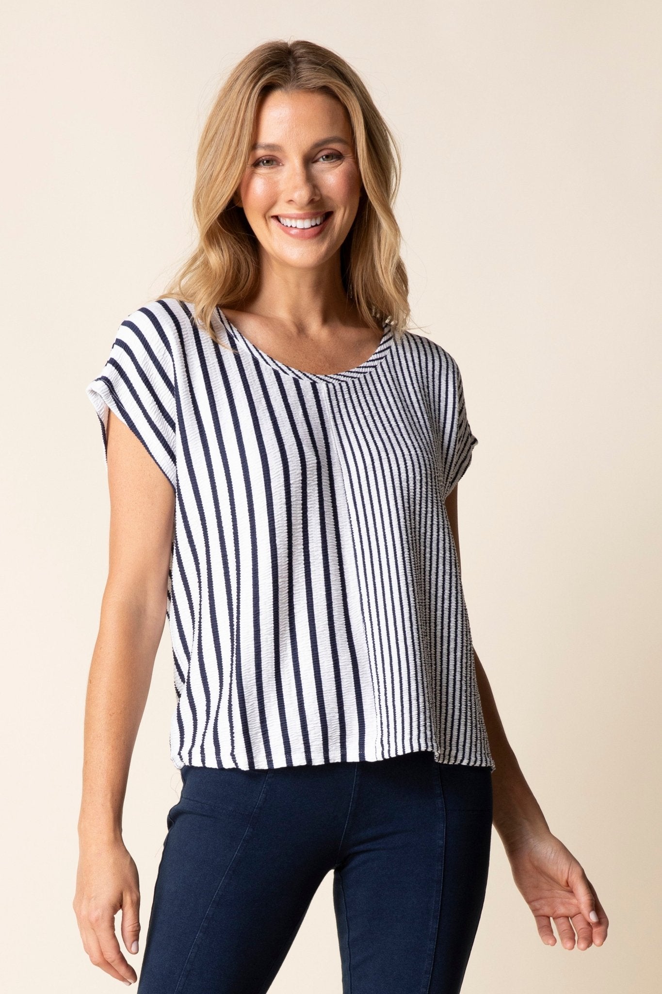 Earn Your Stripes Fine Line Tee - Habitat - 194451683711 - Sugar River Shoppe - 