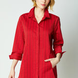 East Side Stripes Hidden Placket Shirt - Habitat - 194451614272 - Sugar River Shoppe - 