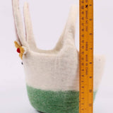 Easter Decor - Felt Easter Basket with Bunny Ears - The Winding Road - 9453864 - Sugar River Shoppe - 