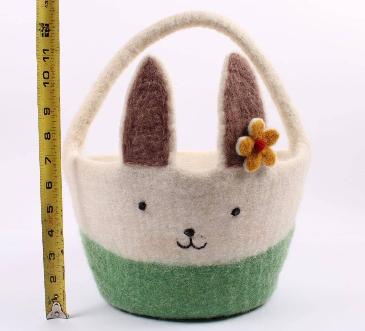 Easter Decor - Felt Easter Basket with Bunny Ears - The Winding Road - 9453864 - Sugar River Shoppe - 