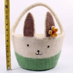 Easter Decor - Felt Easter Basket with Bunny Ears - The Winding Road - 9453864 - Sugar River Shoppe - 
