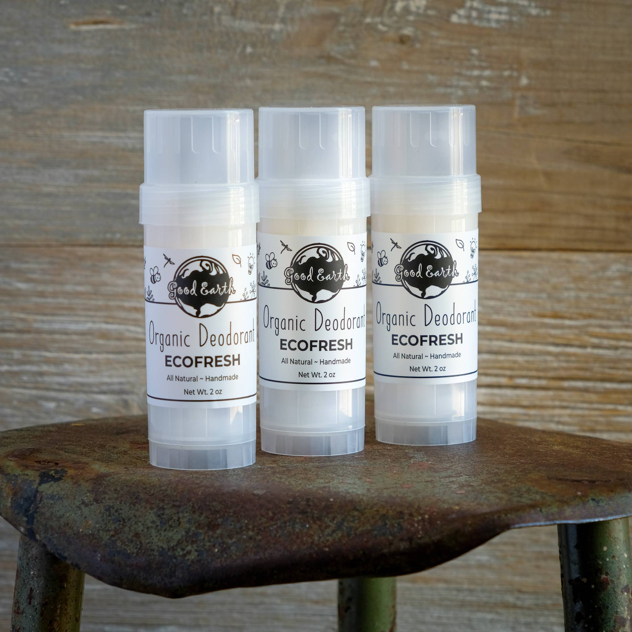 Ecofresh Deodorant - Good Earth Soap - 718122564019 - Sugar River Shoppe - 