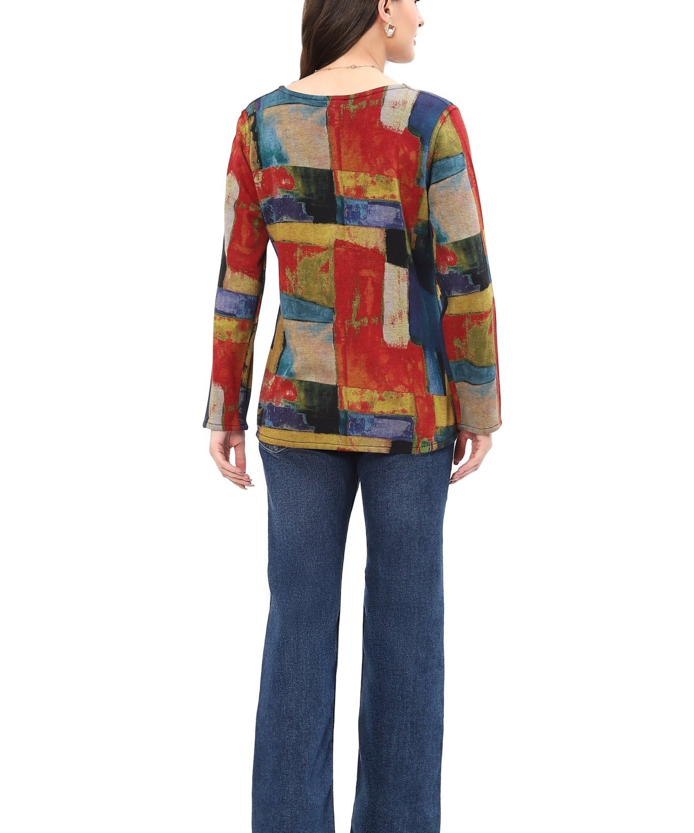 Edith Reversible Top - Parsley and Sage - 93188136 - Sugar River Shoppe - 