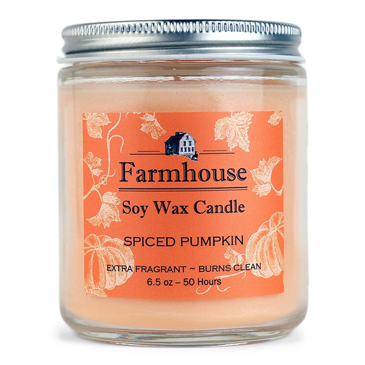 Farmhouse Small Soy Candles: Lemon Verbena - Sugar River Shoppe