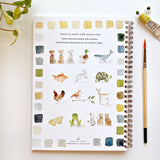 Animals watercolor workbook - Sugar River Shoppe