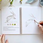 Animals watercolor workbook - Sugar River Shoppe