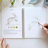 Animals watercolor workbook - Sugar River Shoppe
