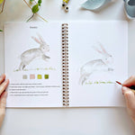 Animals watercolor workbook - Sugar River Shoppe