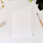 Backyard birds paintable notecards - Sugar River Shoppe