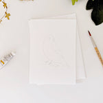 Backyard birds paintable notecards - Sugar River Shoppe