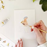 Backyard birds paintable notecards - Sugar River Shoppe