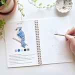 Birds watercolor workbook - Sugar River Shoppe