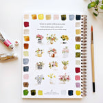 Bouquets watercolor workbook - Sugar River Shoppe