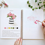 Bouquets watercolor workbook - Sugar River Shoppe