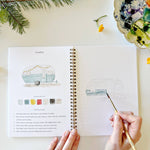 Camping watercolor workbook - Sugar River Shoppe