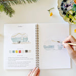 Camping watercolor workbook - Sugar River Shoppe