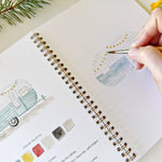 Camping watercolor workbook - Sugar River Shoppe