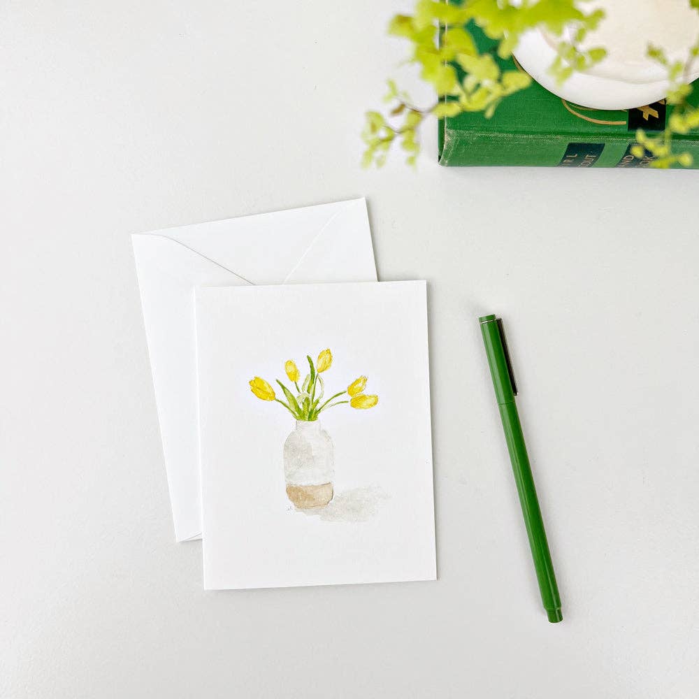 Flower notecards set - Sugar River Shoppe