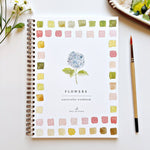 Flowers watercolor workbook - Sugar River Shoppe