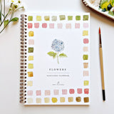 Flowers watercolor workbook - Sugar River Shoppe