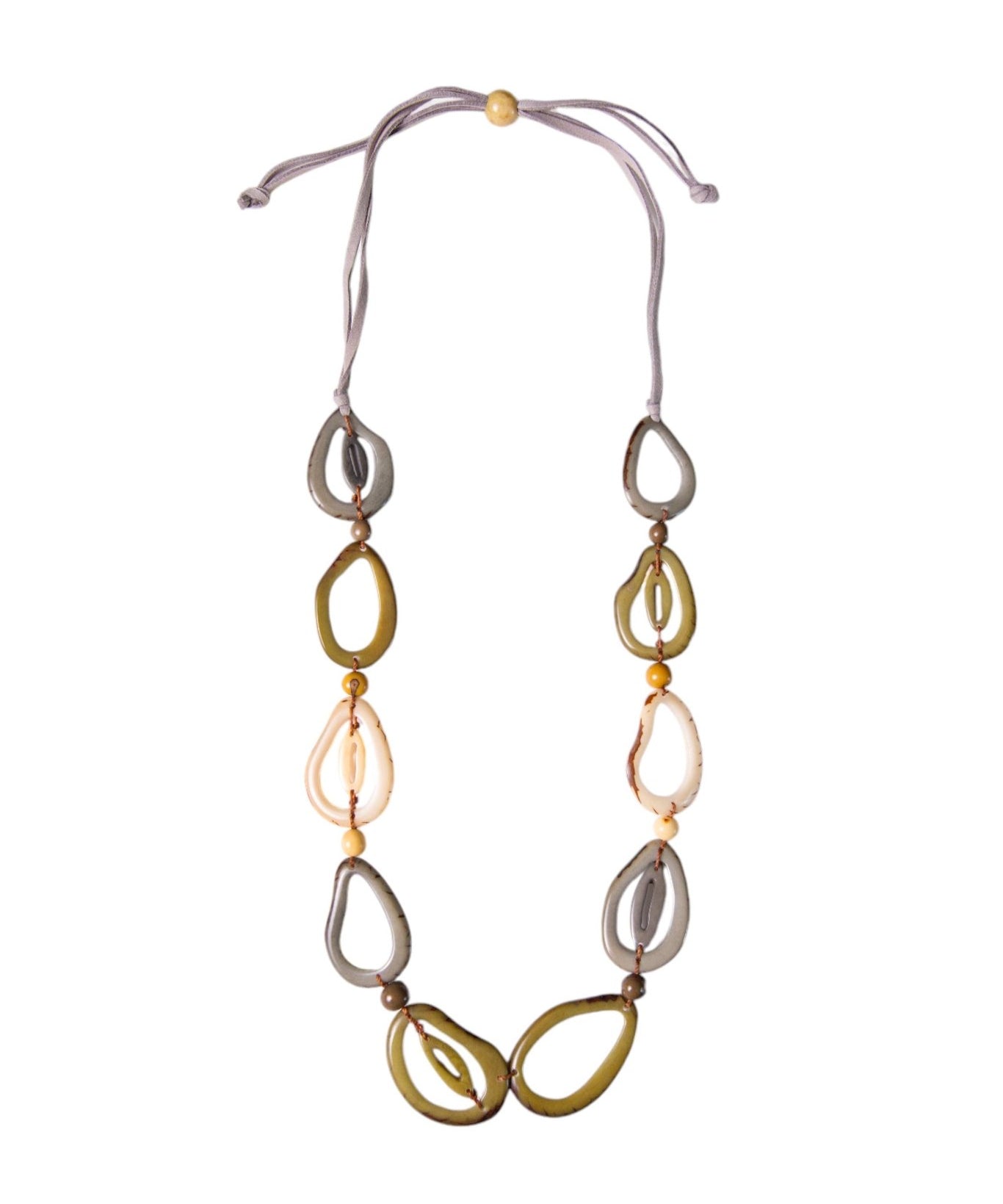 Emily Necklace - Tagua by Soraya Cedeno - 615953505795 - Sugar River Shoppe - 