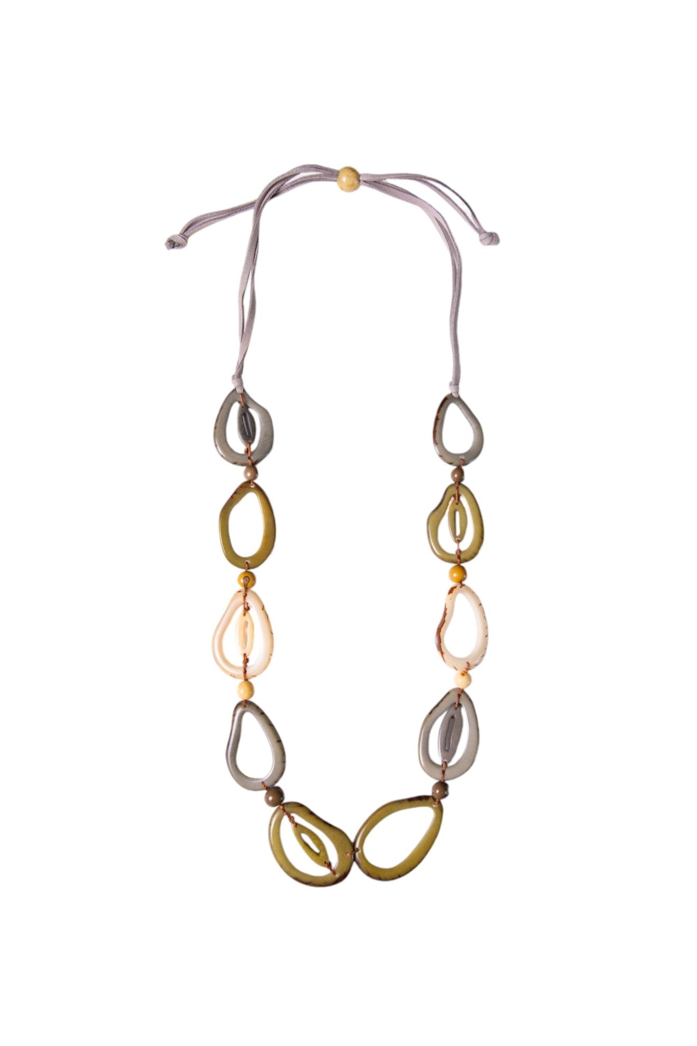 Emily Necklace - Tagua by Soraya Cedeno - 615953505795 - Sugar River Shoppe - 