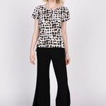 Essential Knit Dot Cap Sleeve Tee - Habitat - 194451669227 - Sugar River Shoppe - 