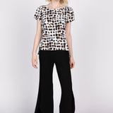 Essential Knit Dot Cap Sleeve Tee - Habitat - 194451669227 - Sugar River Shoppe - 