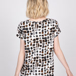 Essential Knit Dot Cap Sleeve Tee - Habitat - 194451669227 - Sugar River Shoppe - 