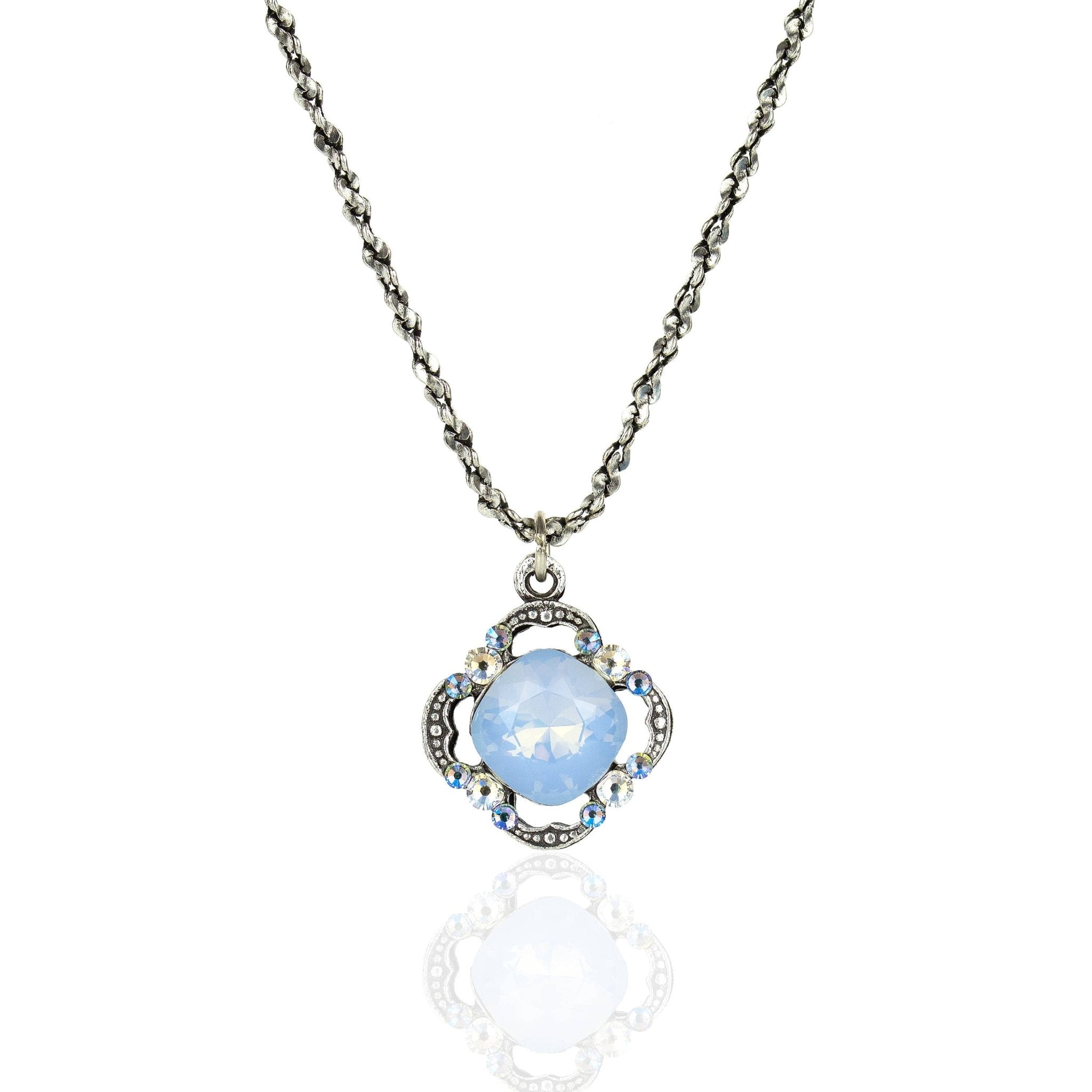 Eva Crystal Necklace - Sky Blue Opal - Anne Koplik Designs, Inc. - 92651560 - Sugar River Shoppe - 