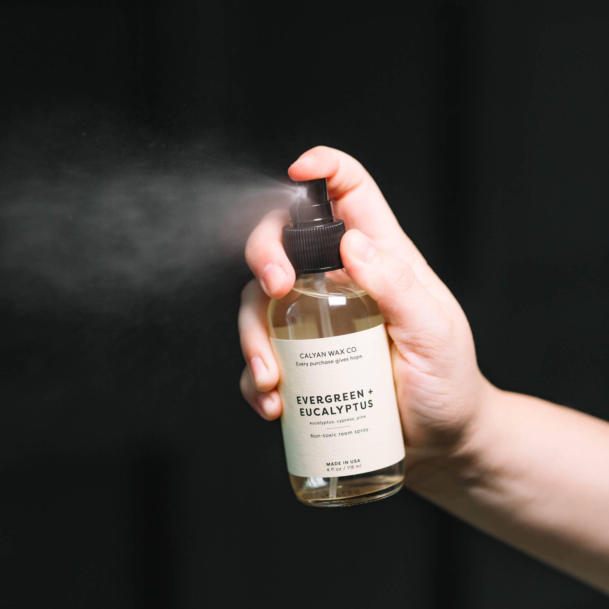 Evergreen + Eucalyptus - Room Spray - Calyan Wax Co. - 850048226012 - Sugar River Shoppe - 