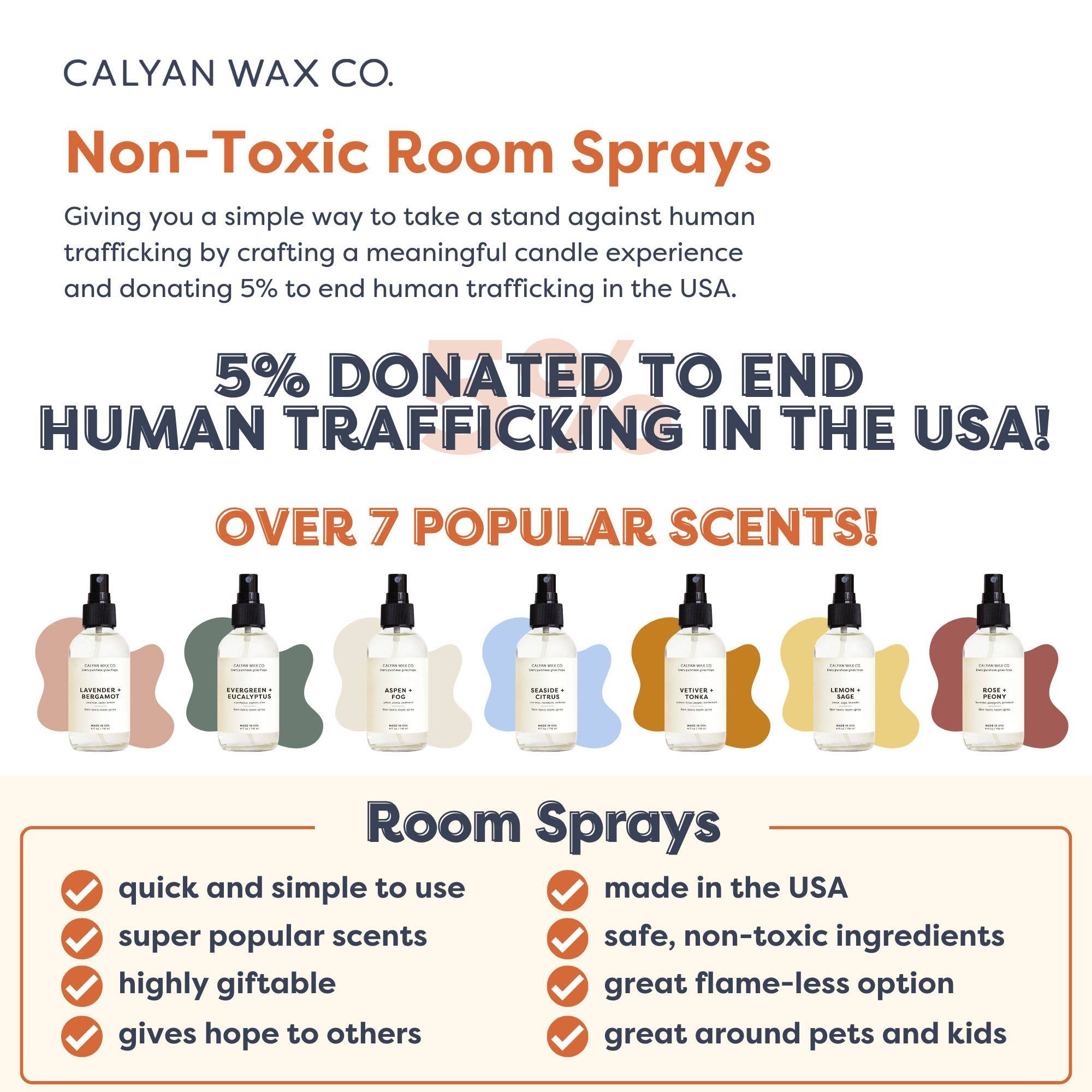 Evergreen + Eucalyptus - Room Spray - Calyan Wax Co. - 850048226012 - Sugar River Shoppe - 