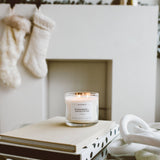 Evergreen+Eucalyptus - 3 Wick Clear Glass Tumbler Soy Candle - Calyan Wax Co. - 856207008307 - Sugar River Shoppe - 