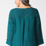 Express Dot Mix Side Button Tunic - Habitat - 194451627494 - Sugar River Shoppe - 