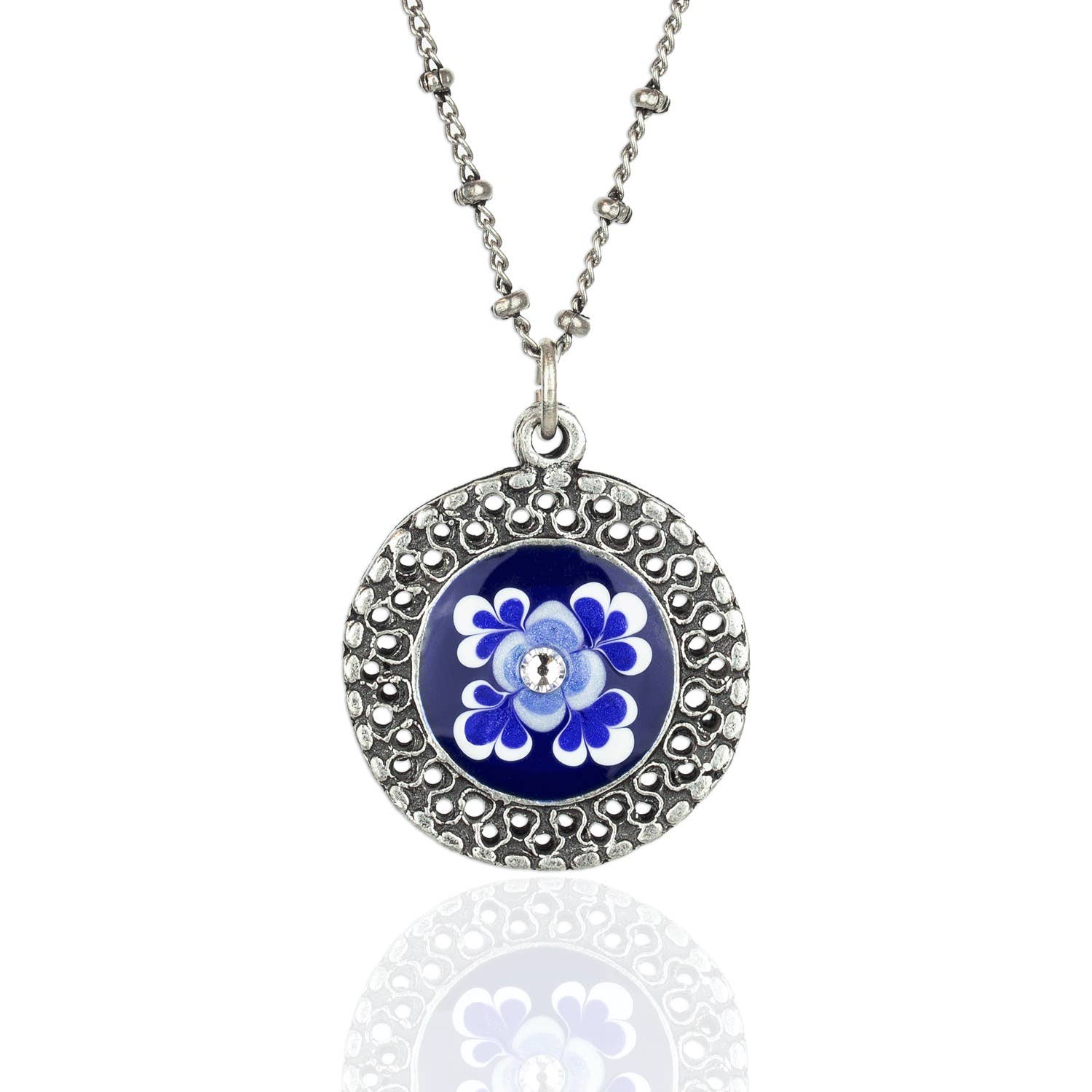 Jolie  Crystal Garden Necklace