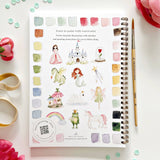 Fairytale watercolor workbook - emily lex studio - 8101397410280 - Sugar River Shoppe - 
