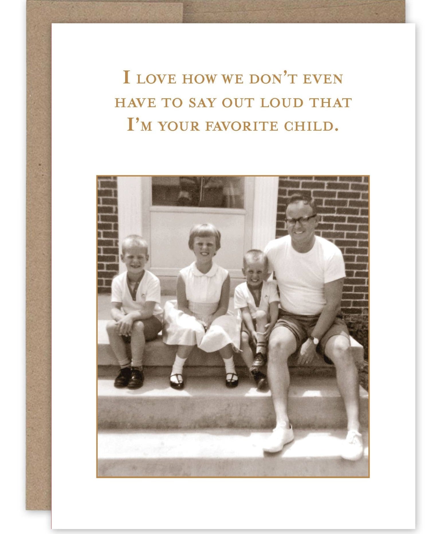 Favorite Child Family Birthday Card - Shannon Martin Design - 810098926027 - Sugar River Shoppe - 