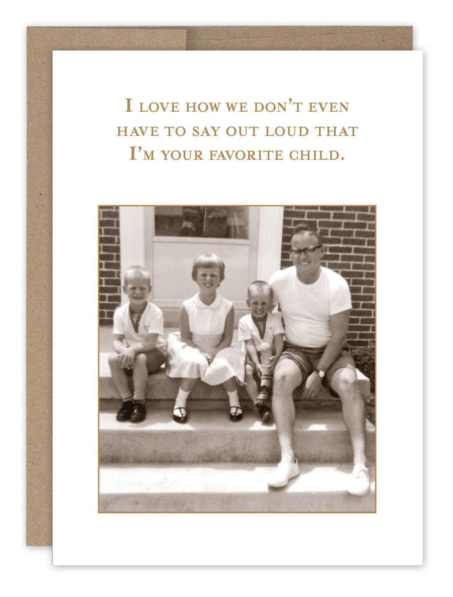 Favorite Child Family Birthday Card - Shannon Martin Design - 810098926027 - Sugar River Shoppe - 