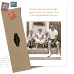 Favorite Child Family Birthday Card - Shannon Martin Design - 810098926027 - Sugar River Shoppe - 