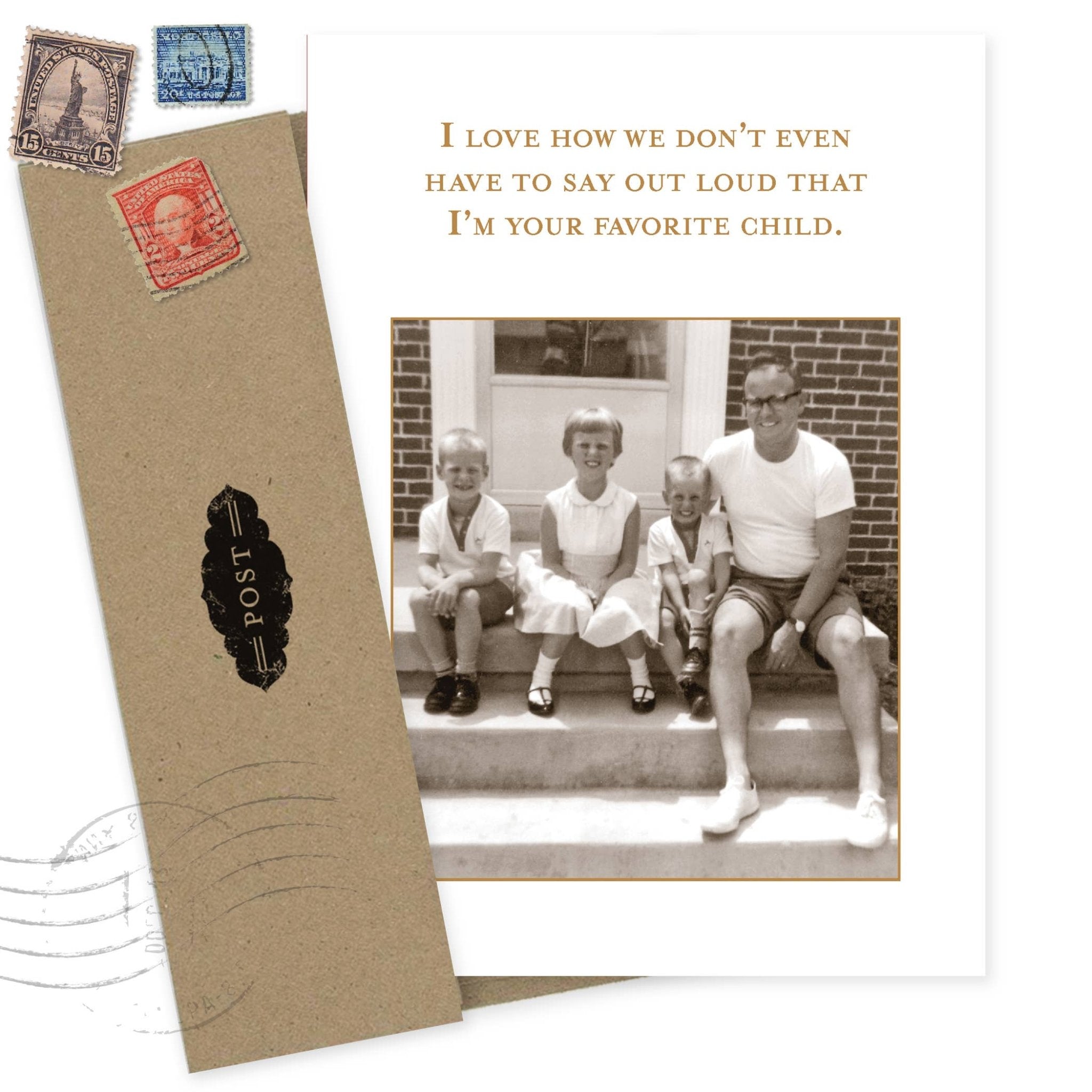 Favorite Child Family Birthday Card - Shannon Martin Design - 810098926027 - Sugar River Shoppe - 