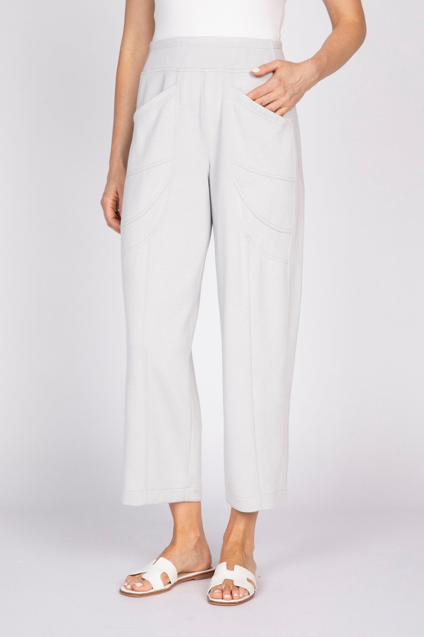 Feather Lux Knit Stitch Pant - Habitat - 194451669708 - Sugar River Shoppe - 