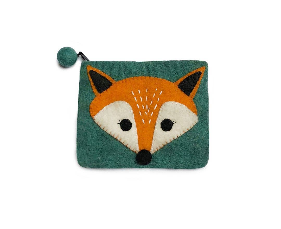 Felt Purse, Fox - Talla Imports - 47194152 - Sugar River Shoppe - 