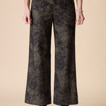 Luxe Cord Patch Pocket Ankle Pant - Umber