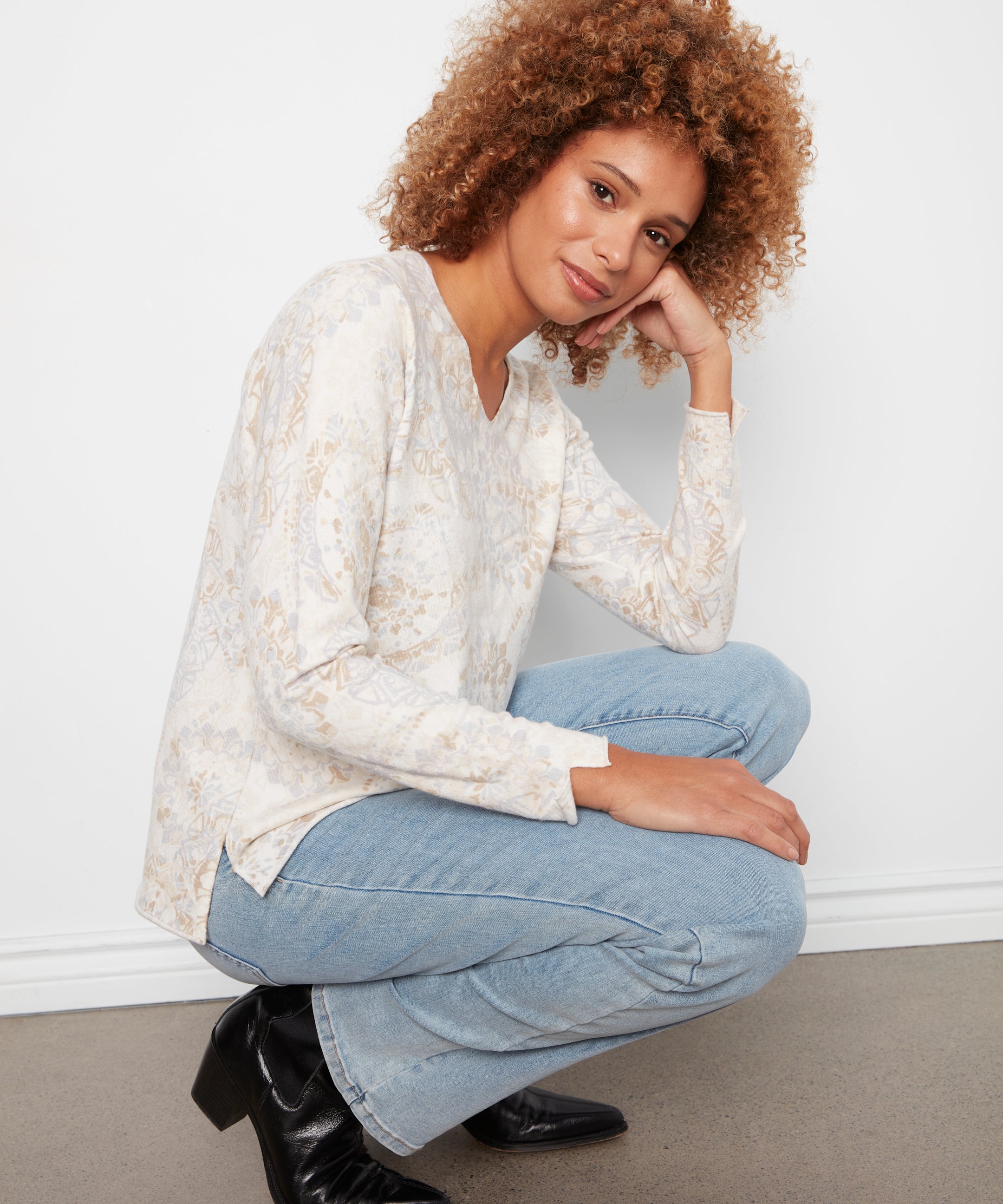 Printed Long Sleeve Timeless