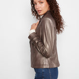 Foil Vintage Faux Leather Hunter