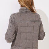 Washed Quilt Hillside Jacket - Volcano
